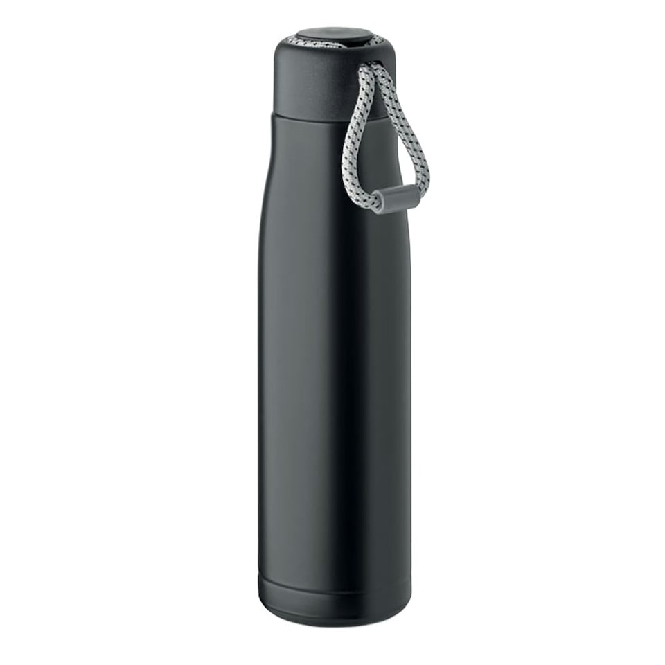 image 1 of MidOcean Cordle Double Wall 500ml Water Bottle - Black - One Size Black | One Size