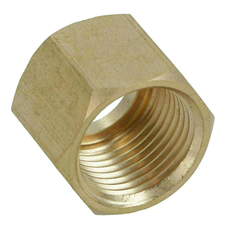 image 1 of Welding Gas Hose Connector 1/4 Hose Tail with 3/8 BSP RH + LH Thread Nuts 2pc