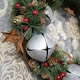 image 5 of 25cm Bells Stars and Pine Green Christmas Wreath