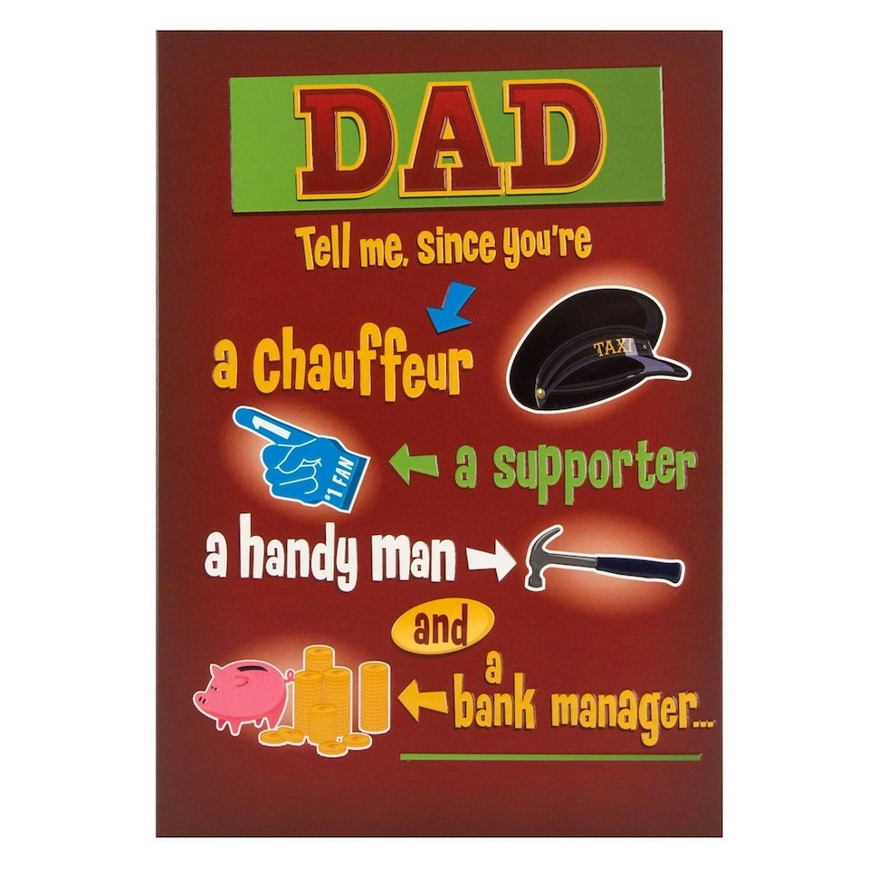 image 1 of Hallmark Father's Day Card 'Thanks For Everything' Medium