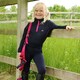 image 2 of Little Rider Sabrina Horse Headcollar and Leadrope - Navy/Pink - Full