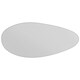 image 4 of The Lapillus - Frameless Pebble Wall Mirror 47" X 32" (120CM X 80CM) | Multi