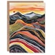 image 1 of Cairngorms Mountains Scottish Sunset Folk Him Her Birthday Card