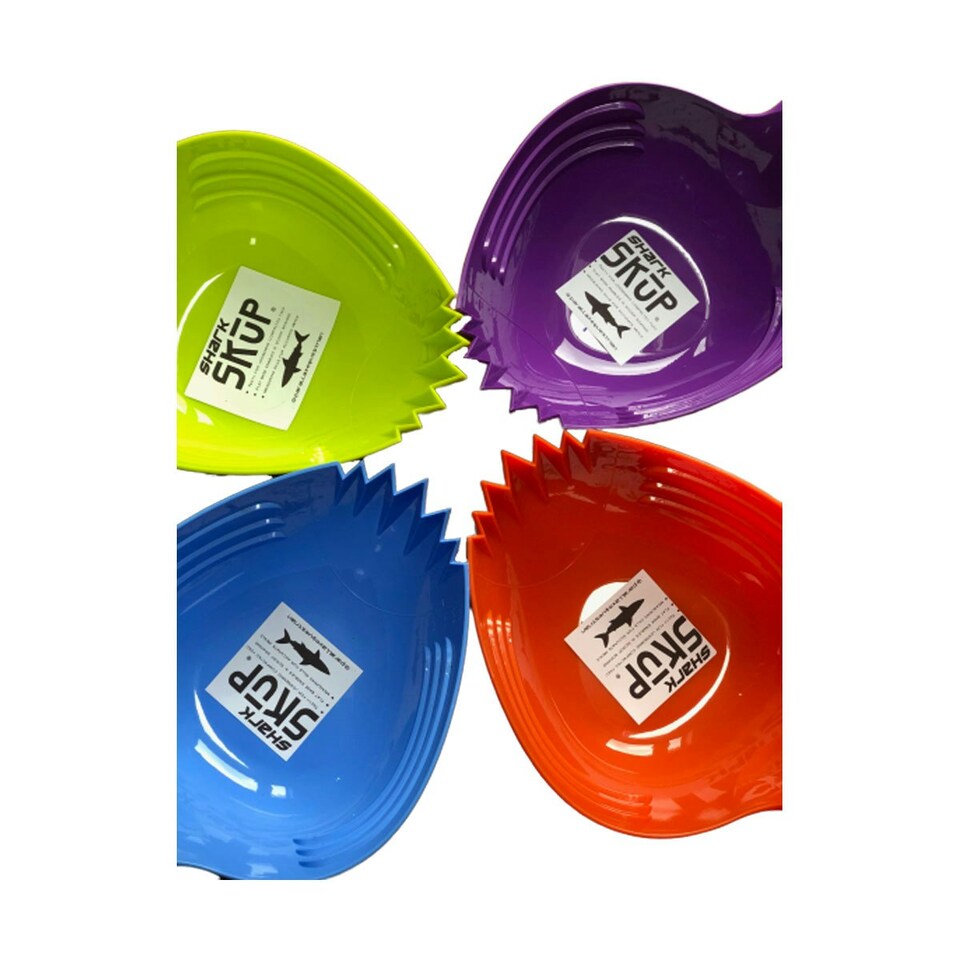 image 1 of Parallax Plastics Ltd Shark Skup Horse Feed Scoop - Blue - One Size