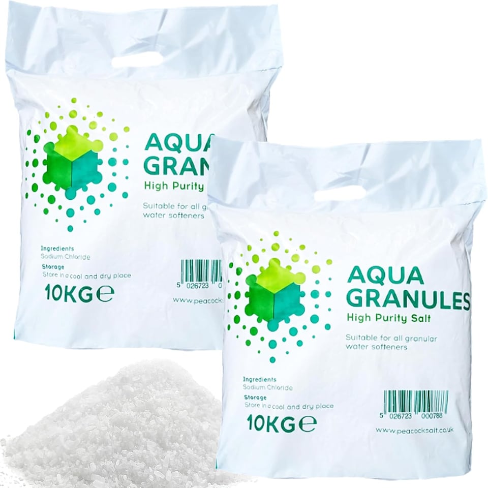 image 1 of 1 x 10kg Granular Salt Water Softeners High Purity For Laundry & Dish Washing