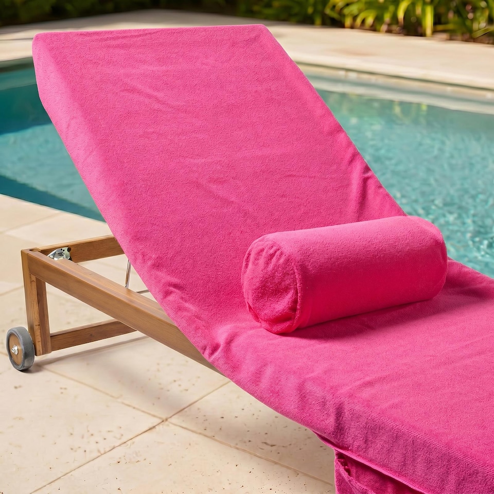image 1 of OHS Plain Beach Bolster Neck Back Support Pillow