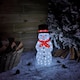 image 3 of 53cm 100 LED Acrylic Snowman Indoor Outdoor Christmas Decoration