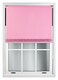 image 3 of FURNISHED Thermal Blackout Roller Blinds with Glitter Edge - (W)135cm x (L)165cm | Pink | Pink | (W) 135cm x (L) 165cm