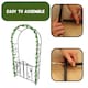 image 5 of Marco Paul 2.1m Steel Frame Garden Arch With Gate