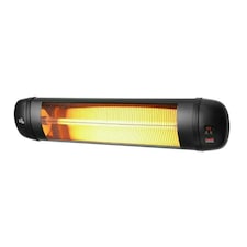 2kW Wall Mounted Quartz Bulb Electric Infrared Heater with Remote Control