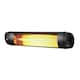 image 1 of 2kW Wall Mounted Quartz Bulb Electric Infrared Heater with Remote Control