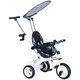 image 1 of HOMCOM Trike, 6 in 1 Tricycle for Kids, Baby Trike with Push Handle, Removable Canopy, 5-Point Seat Harness, Storage Basket, for 18Months -5 Years, Blue