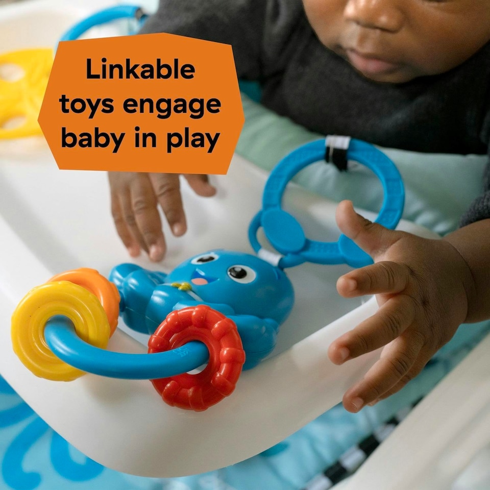 image 1 of Baby Einstein Sea of Support 2-in-1 Sit-Up Floor Seat with Removable Tray and Toys 4-12M