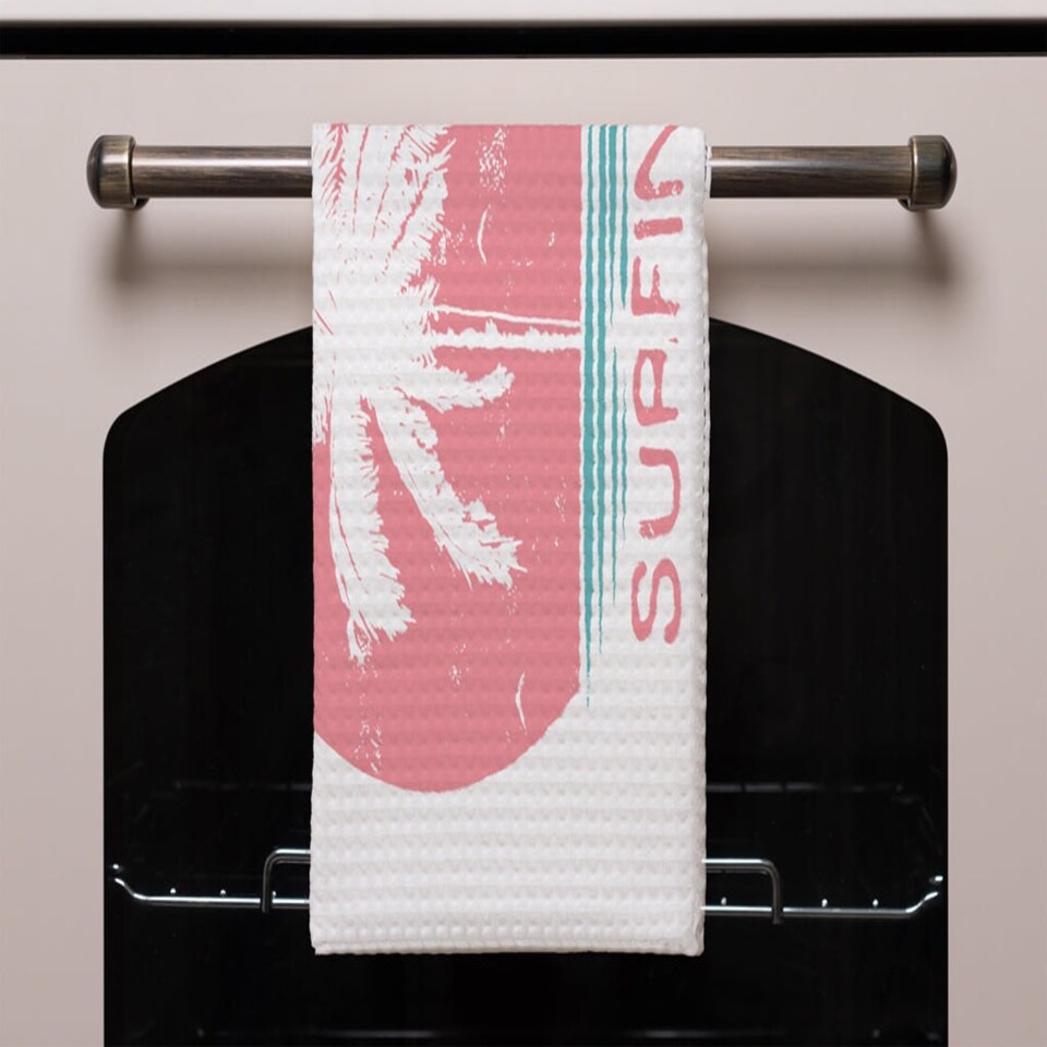 image 1 of California Surfing (Kitchen Towel)
