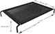 image 4 of Actiaspet - Black Waterproof Elevated Mesh Dog Bed | Raised Pet Cot with Steel Frame (Large)