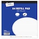 image 1 of Just Stationery 100 Sheet A4 Refill Pad
