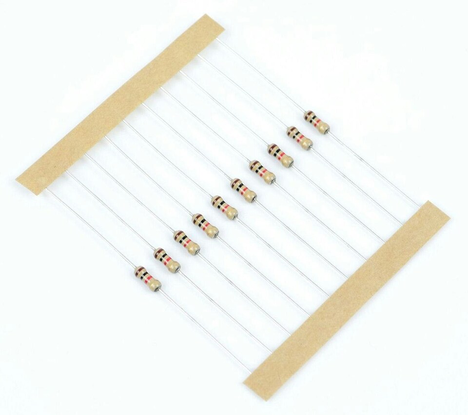 image 1 of Gaugemaster Electric Resistors 1k Ohm for LEDs (Pack of 10)