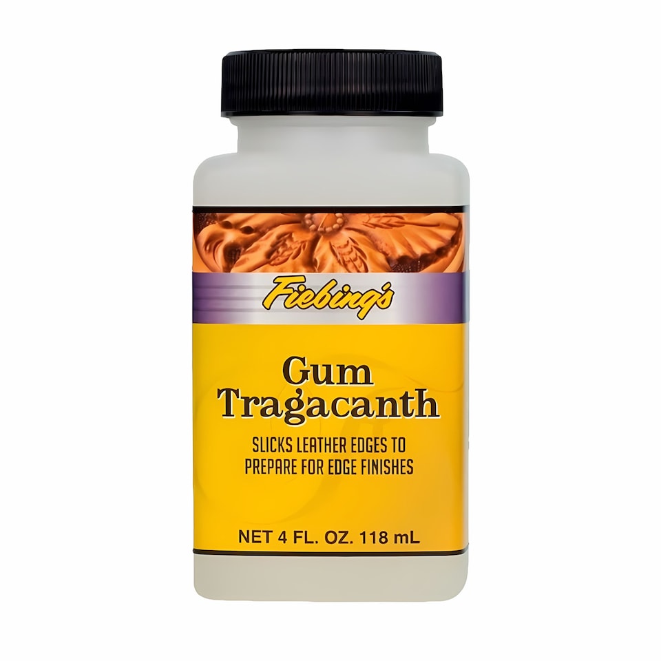 image 1 of Fiebing's Gum Tragacanth - Traditional Leather Edge Burnishing 4oz | Clear
