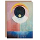 image 1 of Abstract Circle Eye Dripping Modern Him Her Birthday Card