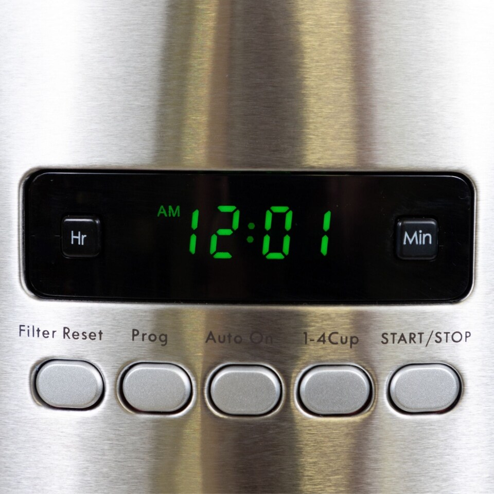 image 1 of Kenmore Aroma Control Programmable 12-cup Coffee Maker, Red/Stainless