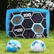 image 8 of PrecisionPLAY Force Football - 4 - Fluo Blue/White/Black - PrecisionPLAY - PPF000104 Blue