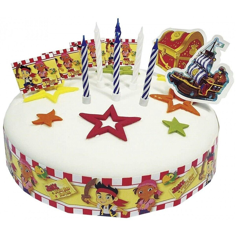 Jake And The Never Land Pirates Jake Cake Decorating Kit - Multicoloured - One Size
