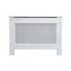 image 6 of Stylish MDF Diamond White Radiator Cover - Medium