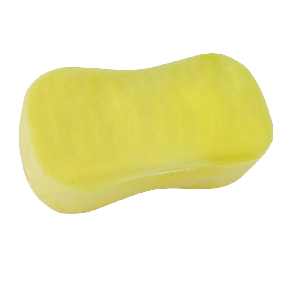 Superbright Jumbo Car Sponge - Yellow - 11 x 23 x 5cm