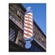 image 3 of John Margolies Retro Barbershop Sign Photograph Framed Wall Art Picture Print A4
