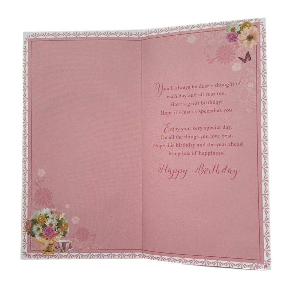 image 1 of Birthday Wishes To Grandma Soft Whispers Card