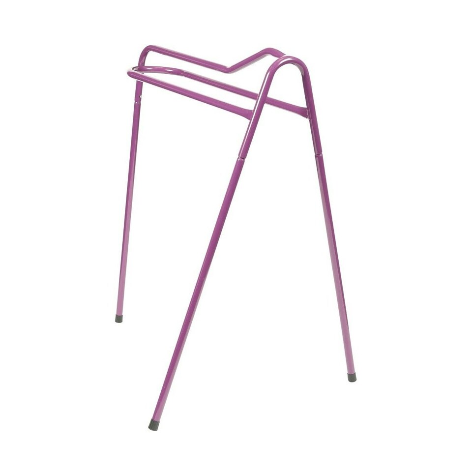 Ezi-Kit Collapsible Saddle Stand - Purple - One Size