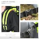 image 9 of HOMCOM Baby Hiking Backpack Carrier w/ Detachable Rain Cover for Toddlers Green Green | One Size