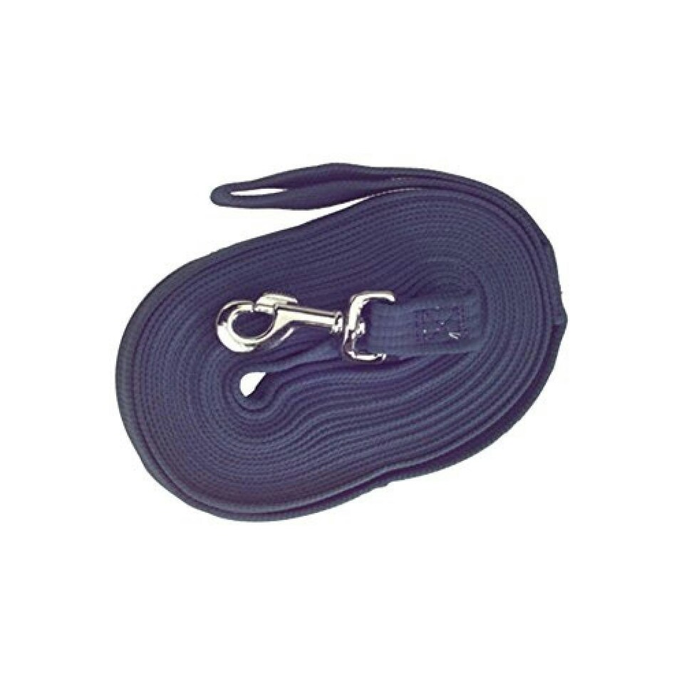 Kincade Soft Feel Lunge Rein - Navy - 9m