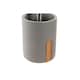 image 2 of Toilet Brush DKD Home Decor 9,5 X 9,5 X 36,5 CM Natural Grey Cement Grey