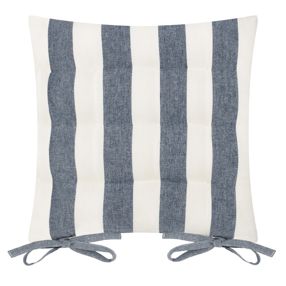 image 1 of Yard Hayle Striped Cotton 2 Pack Seat Pads