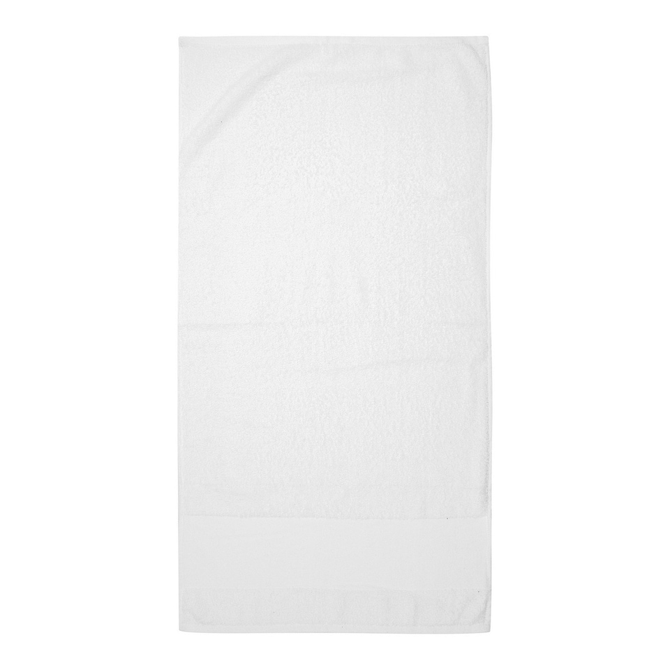 Towel City Printable Cotton Hand Towel - White - One Size White | One size