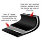 image 9 of SPARES2GO Small Grill Pan, Rack & Detachable Handle for Neff Oven Cookers (Non-Stick Vitreous Enamelled)