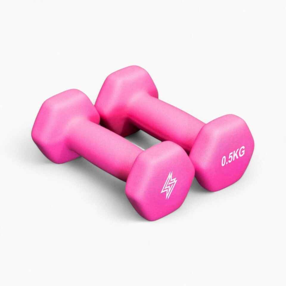 image 1 of GYM SETS Neoprene Dumbbell Pairs | 2x 0.5kg (Pair)