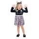 image 2 of Bristol Novelty Toddler Cat Costume Set - Black/Purple - 2 Years 2