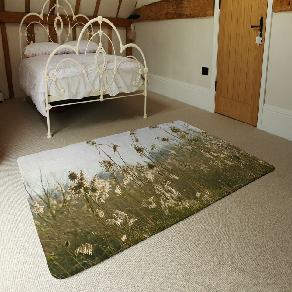 image 1 of Pampus grass plumes Slimbridge (Rug) Cream | L