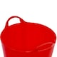 image 3 of 2 x 40 Litres Red Flexible Plastic Storage Buckets Ideal For Home & DIY
