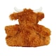 image 2 of Mumbles Highland Cow Teddy Bear - Brown - One Size