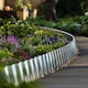 image 2 of Corrugated Galvanised Steel Metal Garden Border Roll | Silver | Silver | 6m
