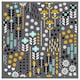 image 3 of Flower print (Picture Frame) Brown | S