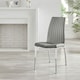 image 4 of Furniturebox 2x Elephant Grey Isco Dining Chairs