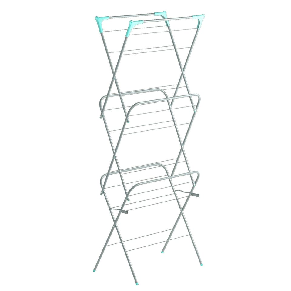 image 1 of Home Vida 3 Tier Clothes Airer Freestanding Drying Rack