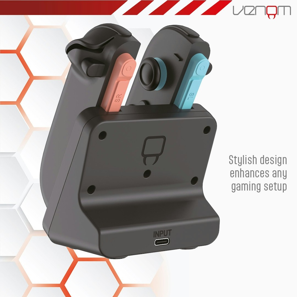 image 1 of Venom Nintendo Switch 2 Joy-Con Charging Dock