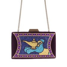 Danielle Nicole Official Disney Aladdin Magic Lamp Clutch Bag - Multicoloured - One Size | Multi