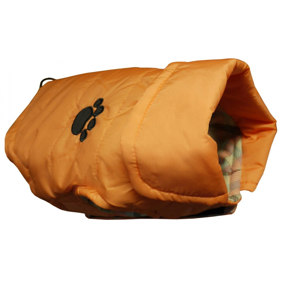 Vital Pet Products Waterproof Gilet Dog Coat Orange 20in Tesco Groceries