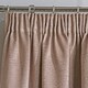 image 3 of Enhanced Living Matrix Latte Natural 46 x 90 inch (117x229cm) Tape Top Thermal Noise reducing Dim Out Curtains (PAIR)